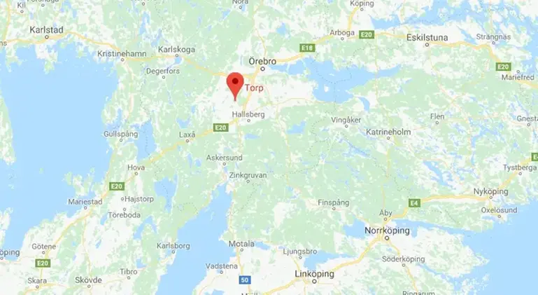 Kartbild från Google Maps